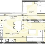 Двустаен апартамент в Пловдив, Кършияка - 83 кв.м за 1816 €/кв.м - Снимка #1