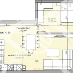 Двустаен апартамент в Пловдив, Кършияка - 83 кв.м за 814 €/кв.м - Снимка #1