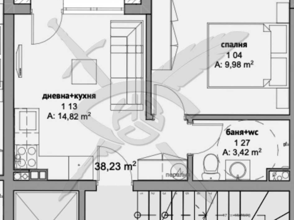 Двустаен апартамент в с. Равда, Област Бургас - 43 кв.м за 765 €/кв.м - Снимка #1