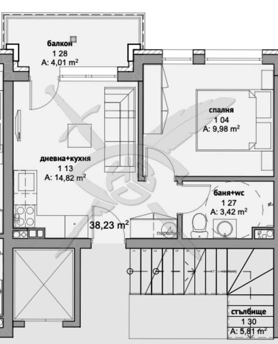 Двустаен апартамент в с. Равда, Област Бургас - 43 кв.м за 765 €/кв.м - Снимка #1