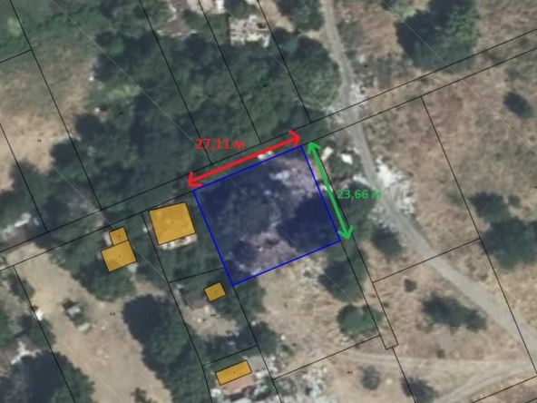 Парцел в Пловдив, Кършияка - 640 кв.м за 100 €/кв.м - Снимка #1