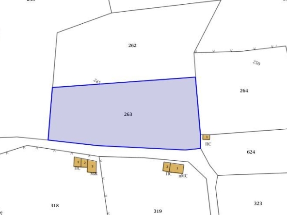 Парцел в Севлиево - 1137 кв.м за 8 €/кв.м - Снимка #1