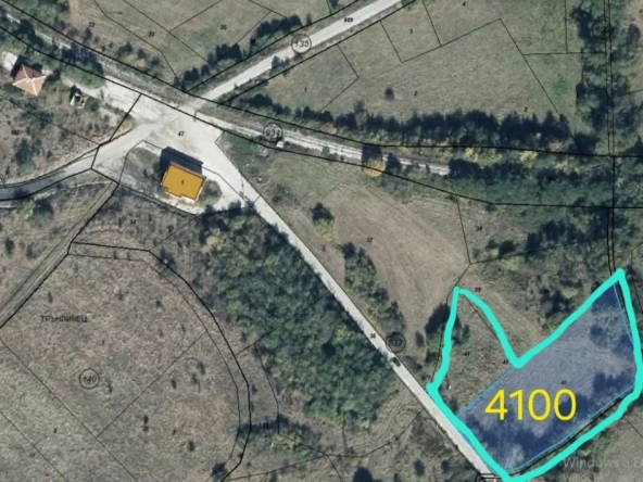 Парцел в с. Костадинкино, Област София-област - 4100 кв.м за 12 €/кв.м - Снимка #1