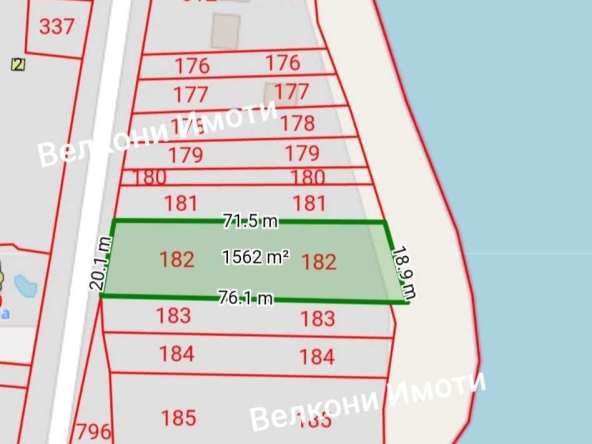 Парцел в с. Крапец, Област Добрич - 1562 кв.м за 140 €/кв.м - Снимка #1