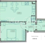 Дава се под наем Двустаен апартамент в Варна, Възраждане 1 - 71 кв.м за 87677.67 € - Снимка #1
