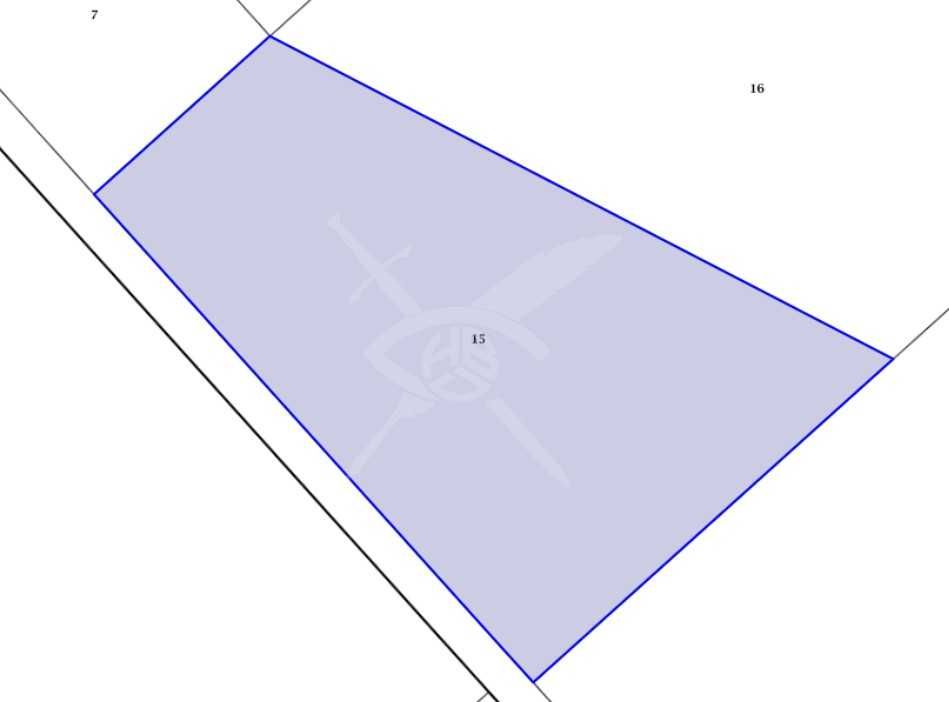 Парцел в с. Твърдица, Област Бургас - 3805 кв.м за 5 €/кв.м - Снимка #1