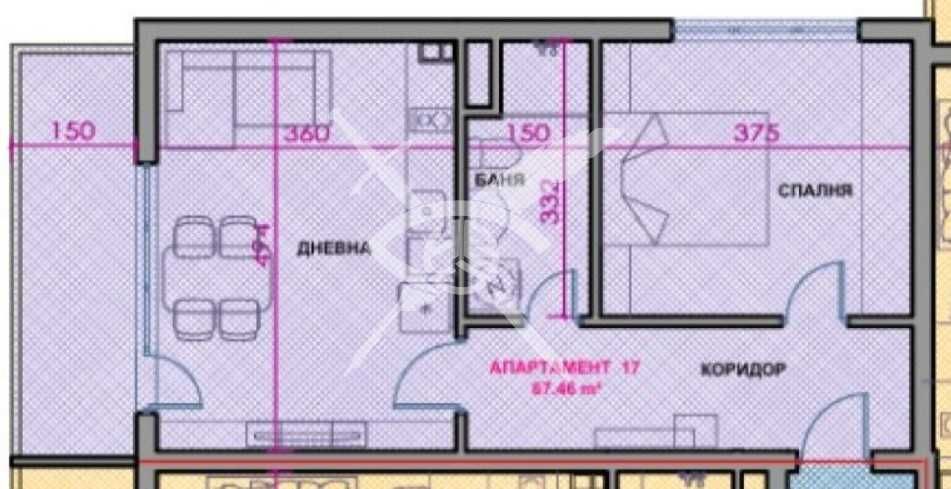 Двустаен апартамент в Поморие - 67 кв.м за 1074 €/кв.м - Снимка #1