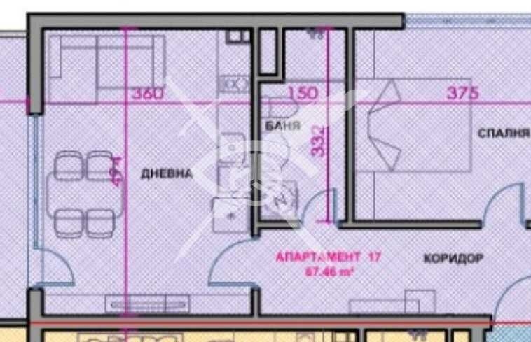 Двустаен апартамент в Поморие - 67 кв.м за 1074 €/кв.м - Снимка #1