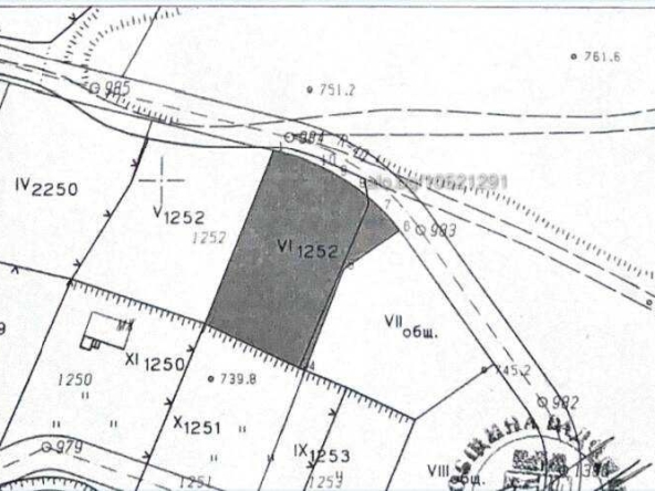 Парцел в с. Горна Диканя, Област Перник - 676 кв.м за 38 €/кв.м - Снимка #1