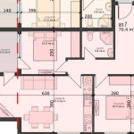 Тристаен апартамент в Варна, Левски - 85 кв.м за 1700 €/кв.м - Снимка #1