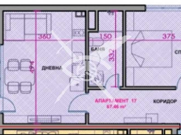 Двустаен апартамент в Поморие - 67 кв.м за 981 €/кв.м - Снимка #1