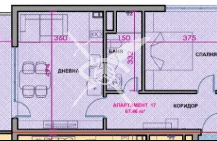 Двустаен апартамент в Поморие - 67 кв.м за 981 €/кв.м - Снимка #1