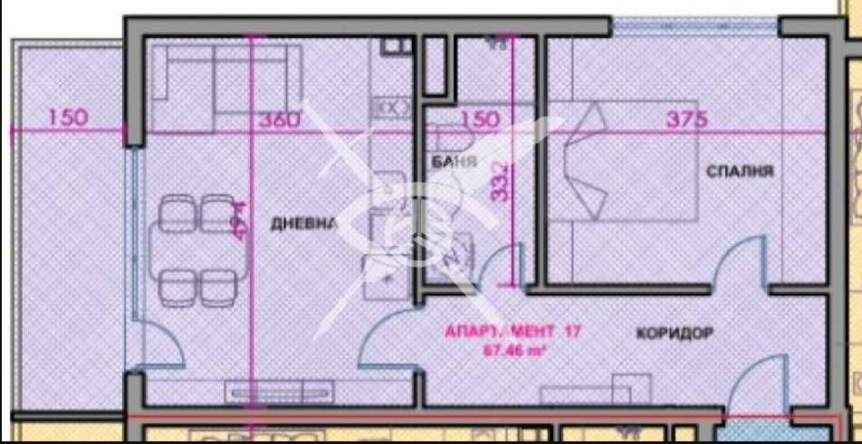 Двустаен апартамент в Поморие - 67 кв.м за 1712 €/кв.м - Снимка #1