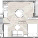 Едностаен апартамент в Пловдив, Кършияка - 53 кв.м за 560 €/кв.м - Снимка #1