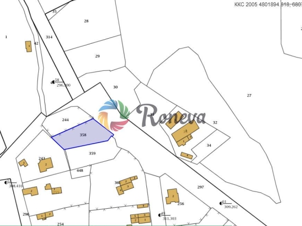 Парцел в с. Зорница, Област Варна - 759 кв.м за 19 €/кв.м - Снимка #1