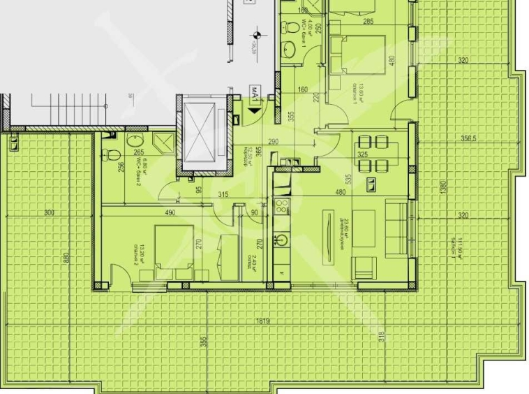 Тристаен апартамент в Пловдив, Кършияка - 243 кв.м за 715 €/кв.м - Снимка #1