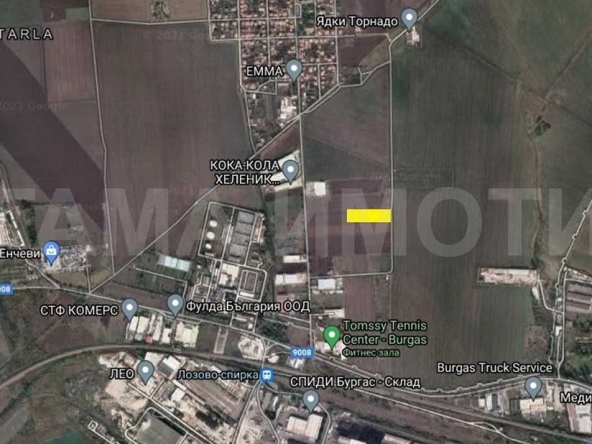 Парцел в Бургас, Промишлена зона - Север - 9386 кв.м за 20 €/кв.м - Снимка #1