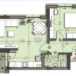 Двустаен апартамент в Варна, Изгрев - 7513 кв.м за 9 €/кв.м - Снимка #1