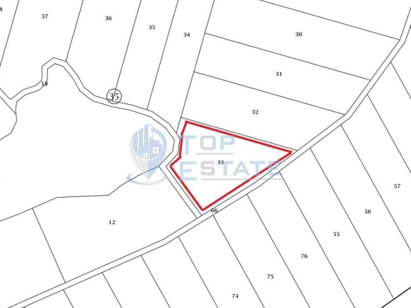 Парцел в Велико Търново, Картала - 2000 кв.м за 31 €/кв.м - Снимка #1