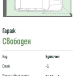 Гараж / Паркомясто в Стара Загора, Център - 21 кв.м за 547 €/кв.м - Снимка #1