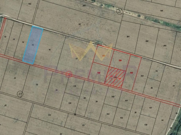 Парцел в с. Кошарица, Област Бургас - 2812 кв.м за 16 €/кв.м - Снимка #1