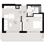 Двустаен апартамент в Черноморец - 69 кв.м за 864 €/кв.м - Снимка #1