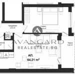 Двустаен апартамент в Пловдив, Кършияка - 73 кв.м за 924 €/кв.м - Снимка #1