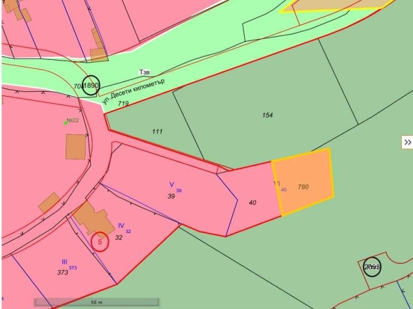 Парцел в София, Княжево - 965 кв.м за 85 €/кв.м - Снимка #1