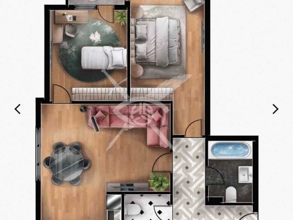 Тристаен апартамент в Банкя - 94 кв.м за 1969 €/кв.м - Снимка #1