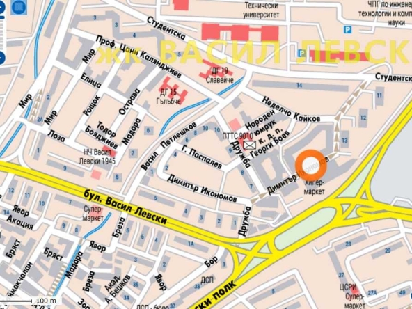 Дава се под наем Гараж / Паркомясто в Варна, Левски - 2 кв.м за 24.48 € - Снимка #1