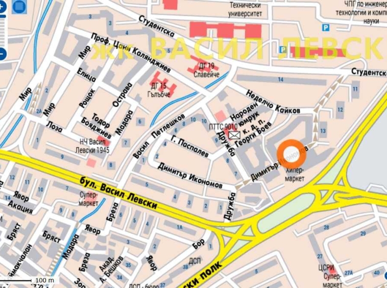 Дава се под наем Гараж / Паркомясто в Варна, Левски - 2 кв.м за 24.48 € - Снимка #1