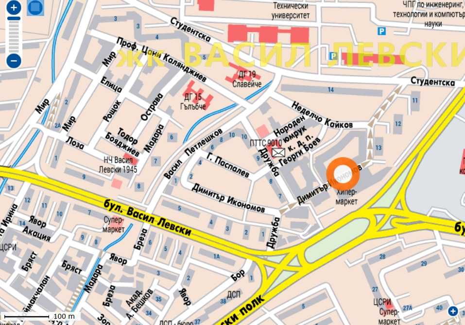 Дава се под наем Гараж / Паркомясто в Варна, Левски - 2 кв.м за 24.48 € - Снимка #1