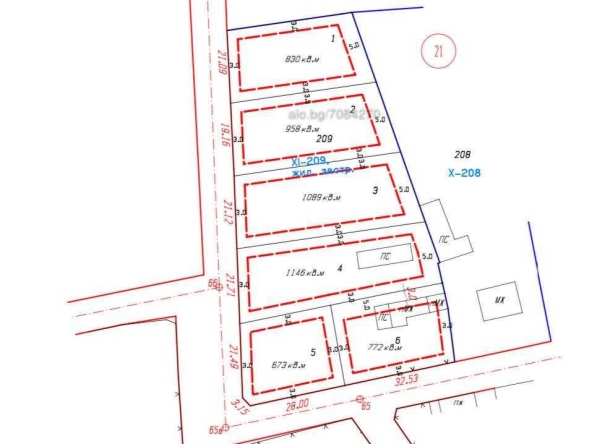 Парцел в с. Гранит, Област Стара Загора - 830 кв.м за 7 €/кв.м - Снимка #1
