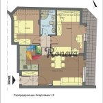 Тристаен апартамент в Варна, Аспарухово - 68 кв.м за 537 €/кв.м - Снимка #1