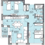 Тристаен апартамент в Пловдив, Кършияка - 104 кв.м за 1332 €/кв.м - Снимка #1