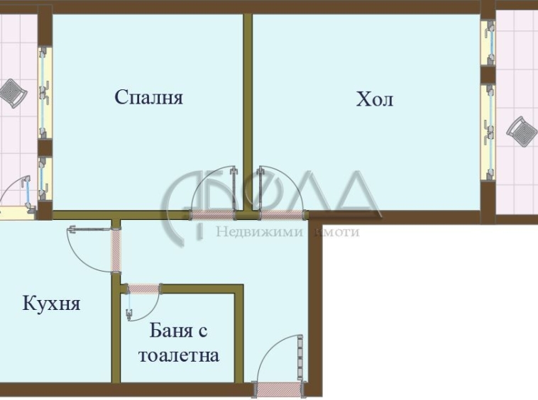 Двустаен апартамент в София, Надежда 3 - 63 кв.м за 1905 €/кв.м - Снимка #1