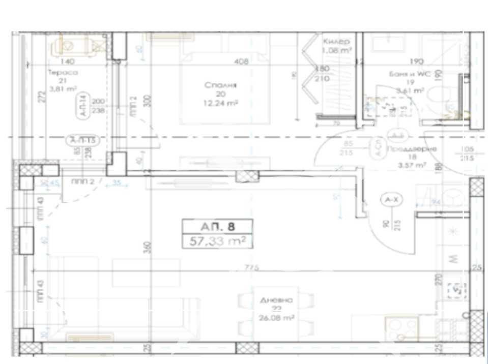 Дава се под наем Двустаен апартамент в Пловдив, Беломорски - 65 кв.м за 71830 € - Снимка #1