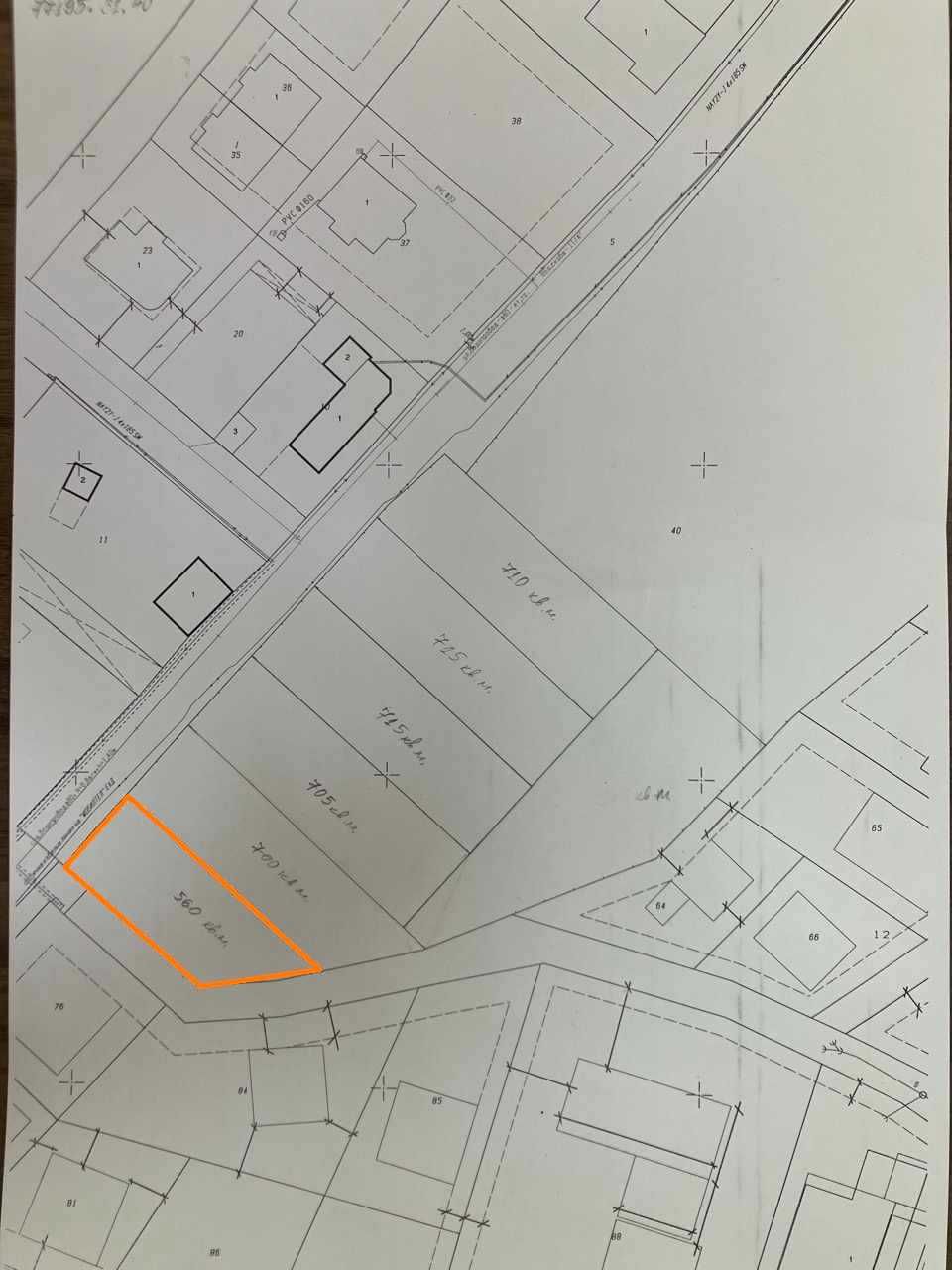Парцел в Хасково, Воеводски - 560 кв.м за 110 €/кв.м - Снимка #1
