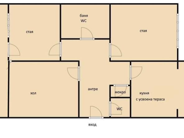 Тристаен апартамент в София, Люлин 5 - 80 кв.м за 1775 €/кв.м - Снимка #1
