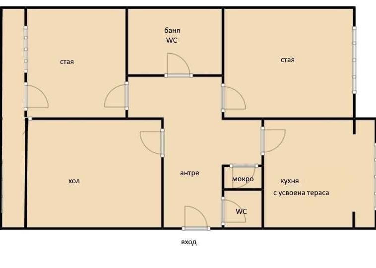 Тристаен апартамент в София, Люлин 5 - 80 кв.м за 1775 €/кв.м - Снимка #1