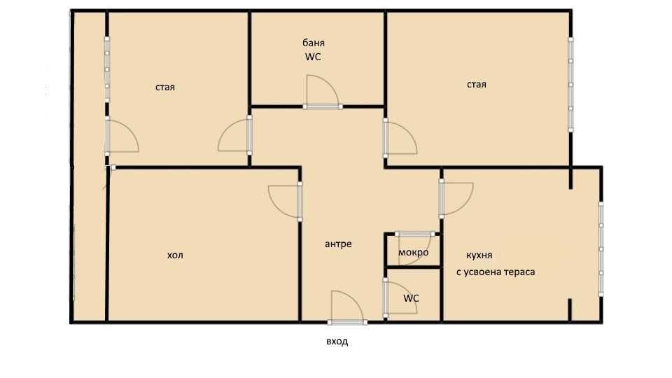 Тристаен апартамент в София, Люлин 5 - 80 кв.м за 1775 €/кв.м - Снимка #1