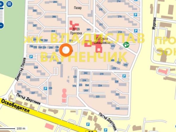 Дава се под наем Гараж / Паркомясто в Варна, Левски - 15 кв.м за 64.77 € - Снимка #1