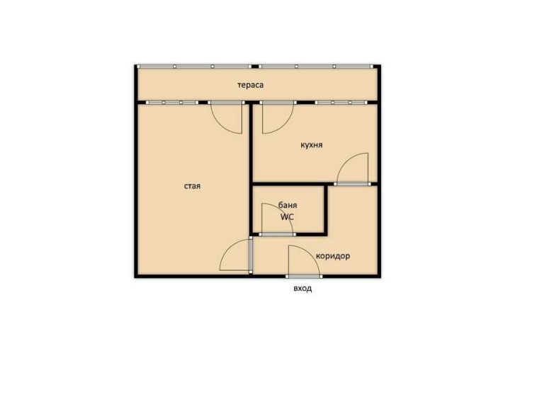 Едностаен апартамент в София, Младост 1 - 44 кв.м за 1274 €/кв.м - Снимка #1