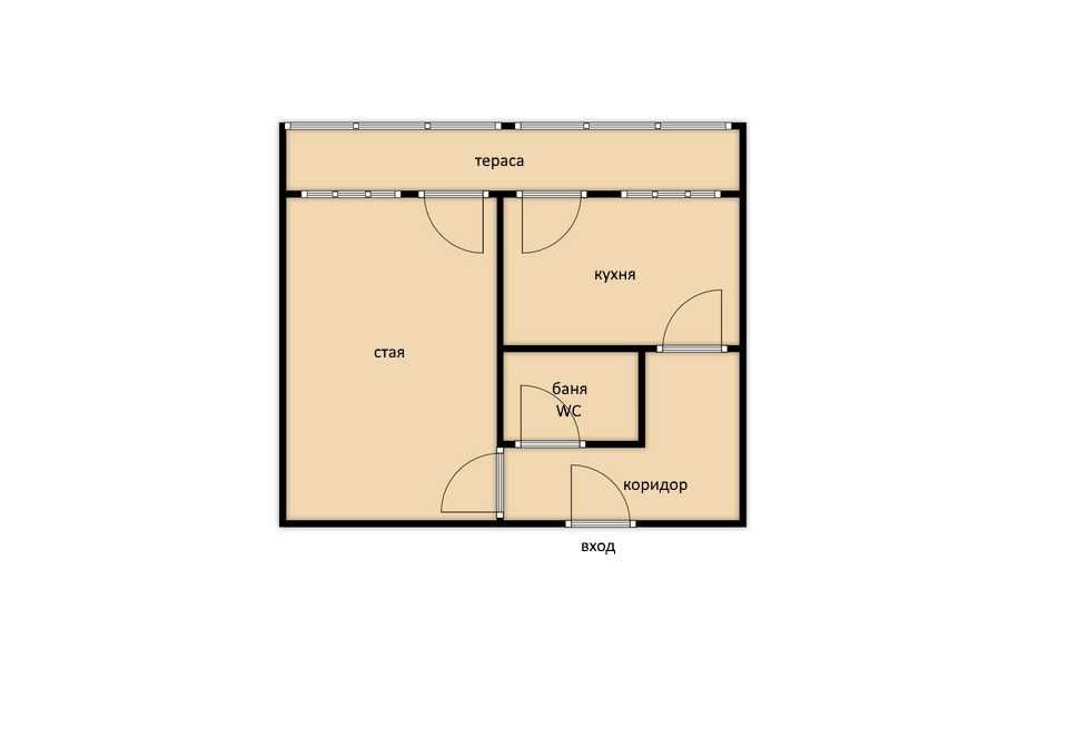 Едностаен апартамент в София, Младост 1 - 44 кв.м за 1274 €/кв.м - Снимка #1