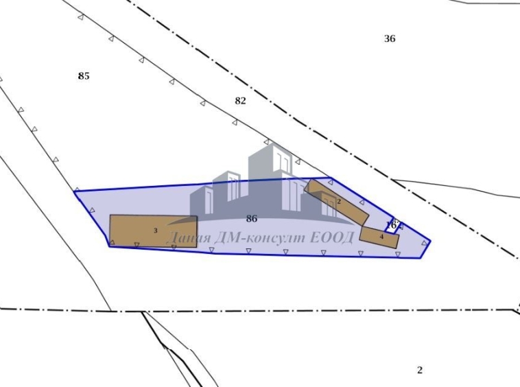 Парцел в с. Белокопитово, Област Шумен - 2231 кв.м за 46 €/кв.м - Снимка #1