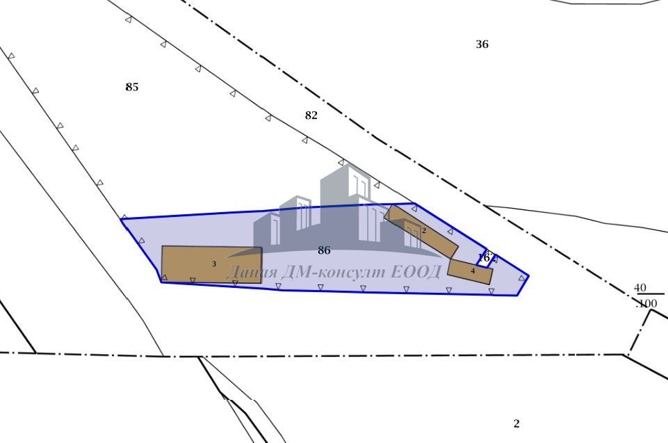 Парцел в с. Белокопитово, Област Шумен - 2231 кв.м за 44 €/кв.м - Снимка #1