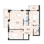 Тристаен апартамент в София, Малинова долина - 122 кв.м за 2000 €/кв.м - Снимка #1