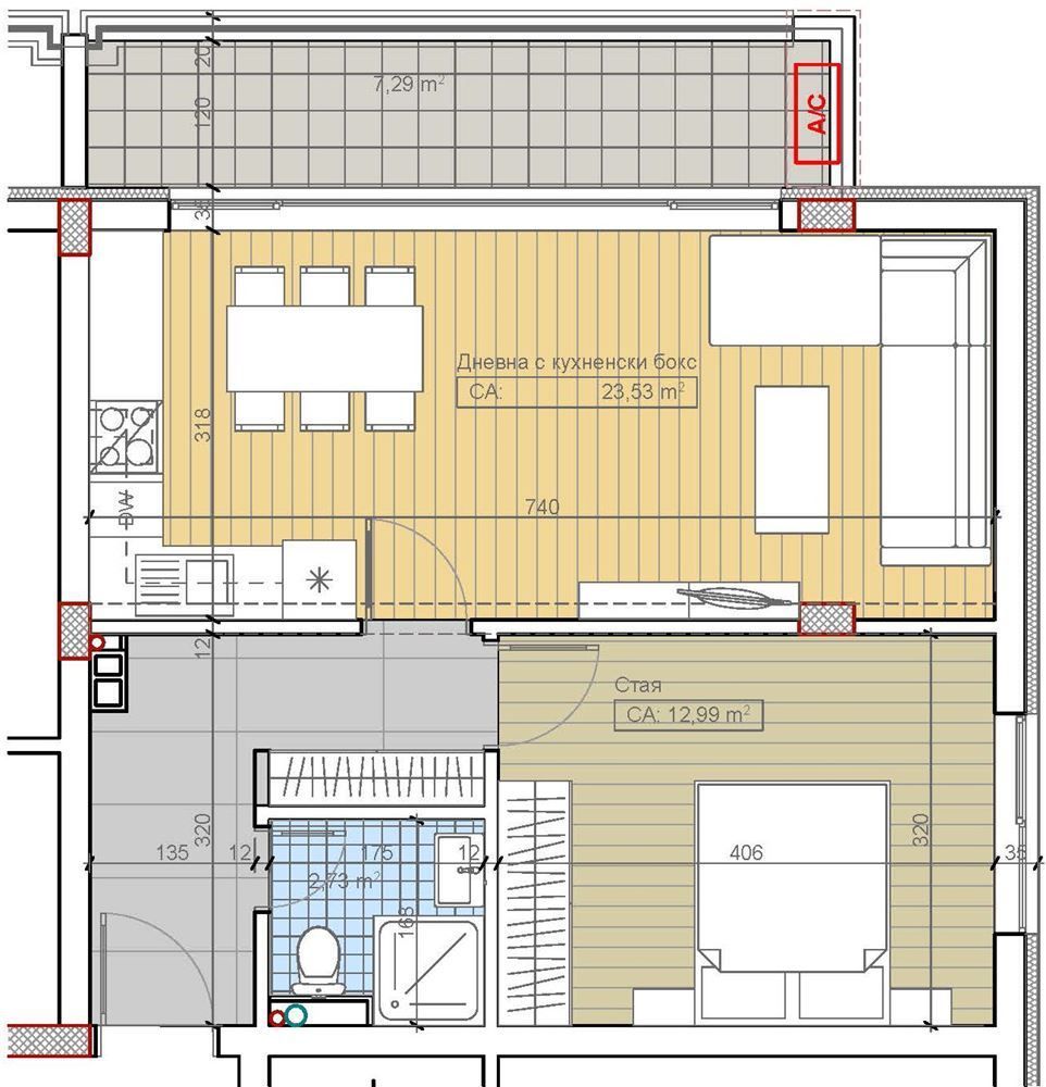 Двустаен апартамент в София, Бояна - 75 кв.м за 1174 €/кв.м - Снимка #1