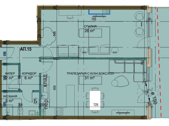 Двустаен апартамент в Търговище, Вароша - 100 кв.м за 908 €/кв.м - Снимка #1