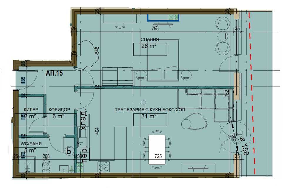 Двустаен апартамент в Търговище, Вароша - 100 кв.м за 908 €/кв.м - Снимка #1